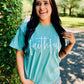 Faithful Script Puff Tee