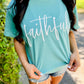 Faithful Script Puff Tee