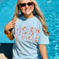Pray Varsity Happy Preppy Applique Tee