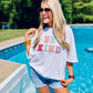 Be Kind Multi Colored Chenille Patch Tee
