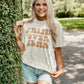Faith Over Fear Retro Wave Puff Tee