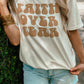 Faith Over Fear Retro Wave Puff Tee