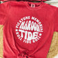 CUSTOM Circular School Spirit Puff Tee