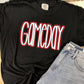 CUSTOM Team Color Game Day Glitter Puff Combo Tee