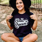 Hallo Queen Spooky Sparkle Puff Tee