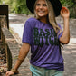 Basic Witch Retro Halloween Puff Tee