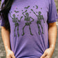 Dancing Skeletons Spooky Puff Tee