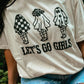 Let's Go Girl's Patterned Ghost Trio Puff Tee
