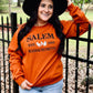Salem Massachusetts Ghost Embroidered Sweatshirt