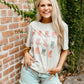 Preppy Multi Color Cowboy Boots Stack Tee