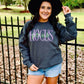 Hocus Pocus Stacked Embroidery Sweatshirt