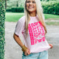 Flower Cowboy Boot Howdy Stack Puff Tee