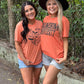 Spooky Halloween Ghost Heart Puff Tee