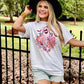 Spooky Floral Ghost Peace Tee