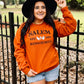 Salem Massachusetts Ghost Embroidered Sweatshirt