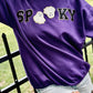 Spooky Flying Ghost Chenille Patch Sweatshirt