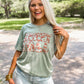 Howdy Fall Cowprint Puff Tee