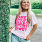 Flower Cowboy Boot Howdy Stack Puff Tee