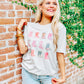 Preppy Multi Color Cowboy Boots Stack Tee