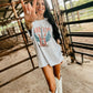 Long Live Rock & Roll Distressed Tee
