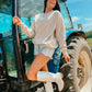 Howdy Rope Embroidered Sweatshirt