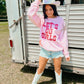Let's Go Girls Boots And Stars Sweatshirt