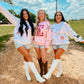 Western Nashville All Over Vinyl Sweatshirt