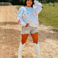Western Nashville All Over Vinyl Sweatshirt