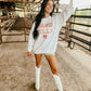 Nash Pink Cowgirl Happy Patch Sweatshirt