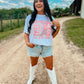 Let's Go Girls Leopard Glitter Boot