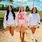 Let's Go Girls Boots And Stars Sweatshirt