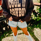 Cool It Cowboy Western Font Puff Sweatshirt