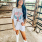 Long Live Rock & Roll Distressed Tee