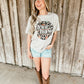 Yee Haw Preppy Leopard Circle