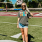 Touchdown Multicolored Patch Tee
