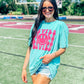 CUSTOM Happy Mascot Repeat Puff Tee