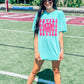 CUSTOM Happy Mascot Repeat Puff Tee