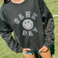 Game Day Classic Rhinestone Happy Patch Sweatshirt