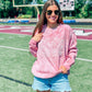CUSTOM Retro School Spirit Puff Mineral Wash Sweatshirt