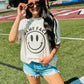 Game Face Happy Puff Tee