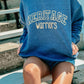 Custom Curved Varsity Puff School Sweatshirt