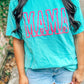 Mama Varsity Outline Puff Tee