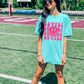 CUSTOM Happy Mascot Repeat Puff Tee