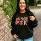 CUSTOM Alternating Pink Chenille Patch Sweatshirt