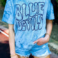 CUSTOM Retro School Spirit Puff Mineral Wash Tee