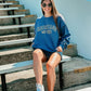 Custom Curved Varsity Puff School Sweatshirt