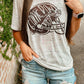 Game Day Football Helmet Marble Tee