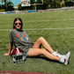 Game Day Multi Colored Varsity Patch Tee