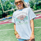 Friday Nights Stadium Lights Vintage Football Mascot Tee
