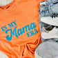 In My Mama Era Retro Puff Tee